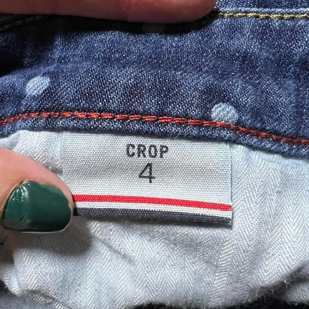 Polka dot capris